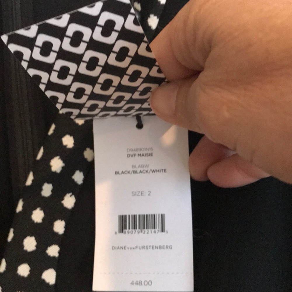 NWT DVF MAISIE DRESS SIZE 2 - Picture 3 of 3